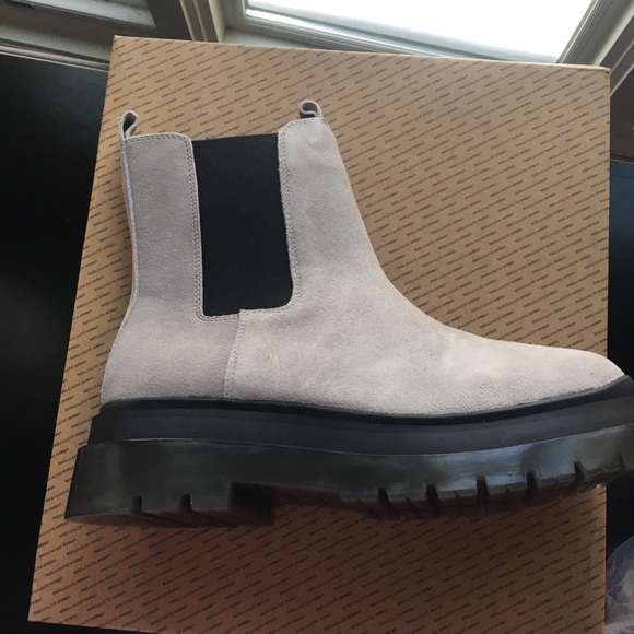Urban Outfitters Mason Boot Gray Suede 10,11,12 - Picture 4 of 6